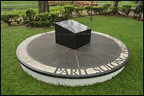 Parit Sulong War Memorial, commemorating the Battle of Muar and Parit Sulong Massacre