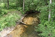 Kayaderosseras Creek crossing Howe Road in Corinth NY