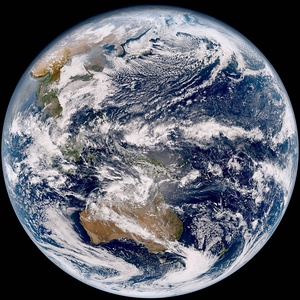The first true-color image from Himawari 9