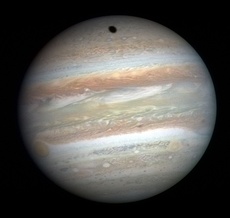 Jupiter photographed by New Horizons in January 2007