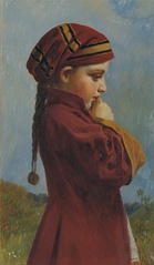 Портрет девочки-татарки