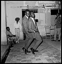 Young people grooving to Congolese rumba rhythms in Léopoldville, 1960s