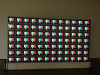 Video installation by Nam June Paik