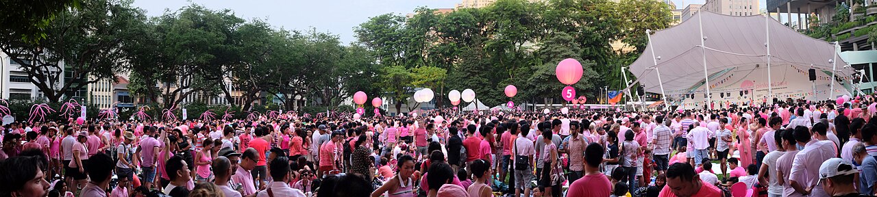  Participants of Pink Dot SG during the 2014 event
