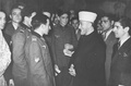 Encuentro de Al-Husseini con voluntarios musulmanes en la inauguración del Instituto Central islámico en Berlín el 18 de diciembre de 1942, durante el festivo musulmán de Eid al-Adha.