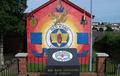 A Red Hand Commandos mural in Bangor