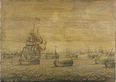 The Dutch herring fleet, c. 1700