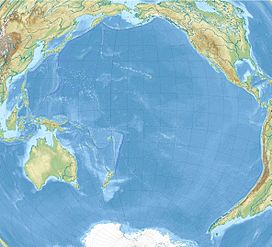 South Arch volcanic field is located in Pacific Ocean