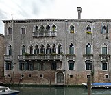 Clockwise from upper left: Palazzo Loredan at Campo Santo Stefano, Palazzo Loredan at Campo S. Maria Formosa, Palazzo Loredan Cini, Palazzo Loredan a San Cancian, Palazzo Giustinian Loredan, Palazzo Loredan Gheltoff.