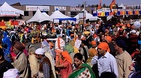 A depiction of Guru Gobind Singh initiating the first five members of the Khalsa