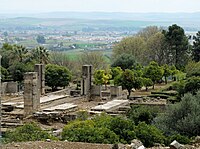 View over the main water basin of the Upper Garden