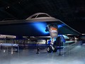 Макет B-2 построенный для статических испытаний в Национальном музее ВВС США на территории военно-воздушной базы «Райт-Паттерсон» (Дейтон, Огайо).