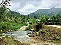 A ford in Janda Baik, Pahang along the trail to Mount Nuang