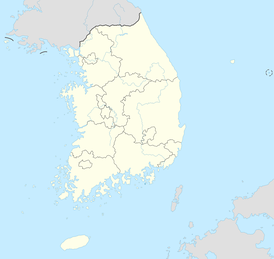 2009 K League is located in South Korea