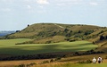 Ivinghoe Beacon (the eastern trailhead) seen looking north from the Ridgeway