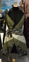 Costumes worn by Bill during the series, on display at the Doctor Who Experience