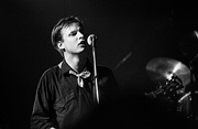 Andy Partridge performing