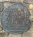 Plaque commemorating the Summer Winds Festival at Sydney Park