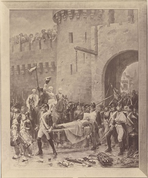 Капитуляция Вердена. Рисунок Жан-Жака Шерера 1883 года
