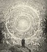 "Rosa Celeste: Dante and Beatrice gaze upon the highest Heaven" by Gustave Doré