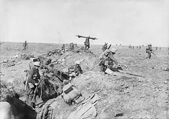 Британская пехота в битве на Сомме 
