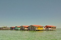 Stilt house on Lake Maracaibo, Zulia, Venezuela