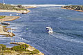 The Entrance to Gippsland Lakes at Lakes Entrance