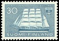 Марка Финляндии, выпущенная к 100-летию города (1961)