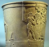 Top register, Warka Vase, Iraq Museum