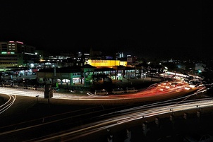 Kampala City by night