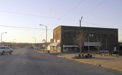 Buildings on Main Street in 2008