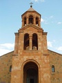 The belfry at the entrance