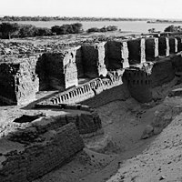 Middle Kingdom fortress reconstructed under the New Kingdom c. 1200 BCE.