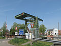 Moerbeke, drawing bridge across de Moervaart