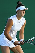 Naomi Osaka won her second consecutive major title at the Australian Open and took over the world No. 1 ranking, the first Asian player ever to hold the top spot. Ashleigh Barty won her first major title at the French Open and soon afterwards overtook Osaka to become No. 1. Simona Halep won her second major at Wimbledon, the first Romanian to win there. Bianca Andreescu won her first major title at the US Open, defeating Serena Williams in the final. She became the first Canadian, as well as the first player born in the 2000s, to win a major singles title. 2019 marked the first, and so far only, time in history that the four majors were won by players representing four different continents (Osaka–Asia, Barty–Australia, Halep–Europe and Andreescu–North America).