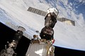 Soyuz docked to ISS