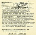 ФРГ: железнодорожная телеграмма об основании государственной железной дороги Deutsche Bundesbahn (1949)
