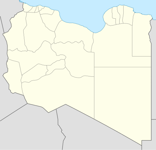 Batalla de Trípoli ubicada en Libia