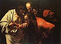Caravaggio The Incredulity of Saint Thomas 1601-1602