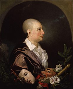 David Garrick by Johann Zoffany, (1763)