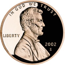 Lincoln aparece en las monedas de 1 centavo.