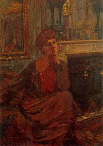 Édouard Vuillard. Madame La Fontaine, 1923.