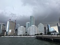 Cloudy day in Brickell, Summer of 2016.