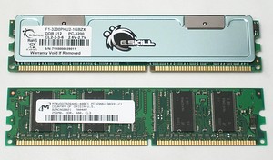 DDR SDRAM модули памяти (c радиатором и без)