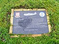 Wangford war memorial for two American airmen killed when their republic P47 Thunderbolts collided over the village on 05-02-1944