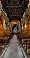 Interior of the church of Santo Domingo