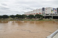 Flooding near the SM City Marikina