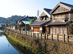 Sawara canal and historical district