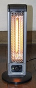 Electric radiative space heater