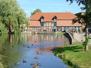 Old watermill on Kleine Peene in Teterow